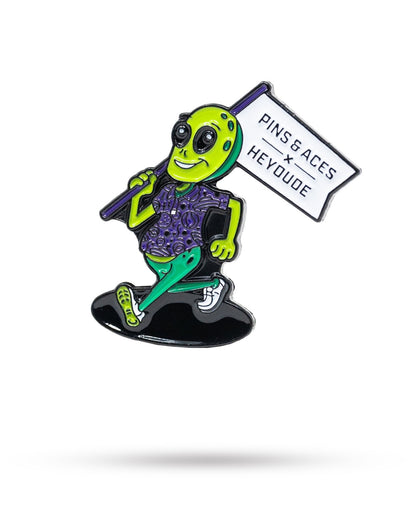 HEYDUDE - Alien Ball Marker - Pins and Aces