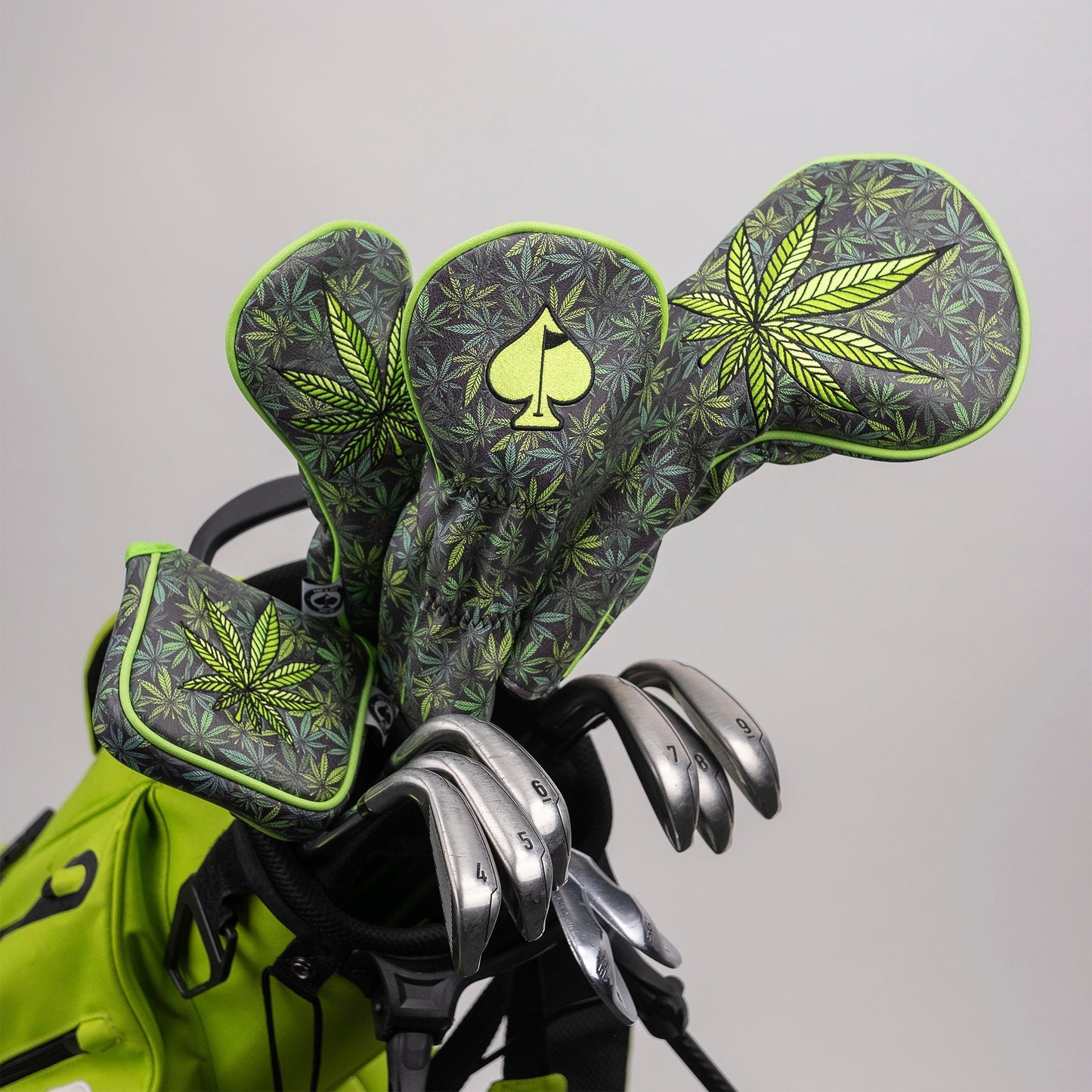 High Handicap - Mallet Putter Cover - Pins and Aces