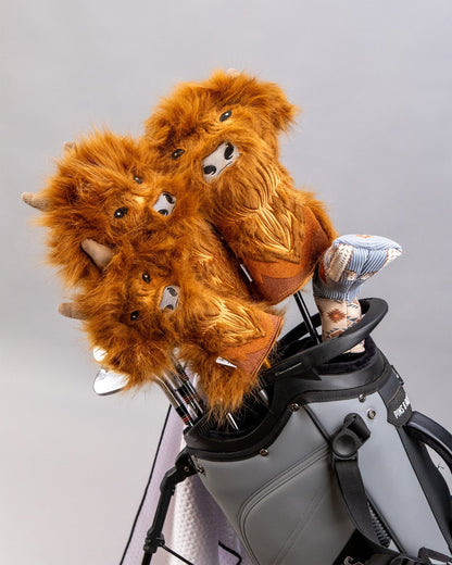 Highland Cow - Driver Cover - Pins and Aces