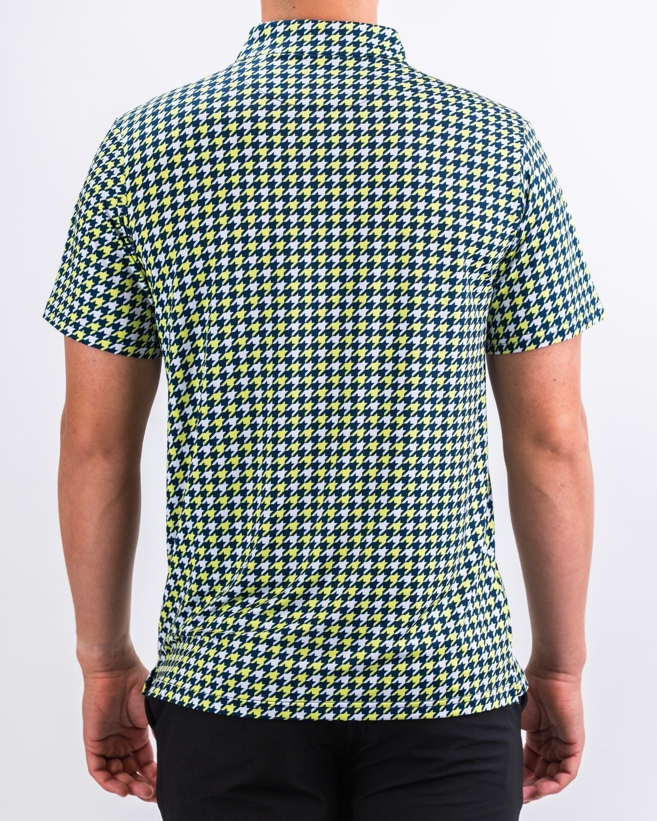Houndstooth Lime - Pins and Aces
