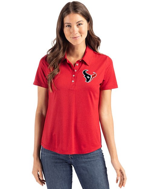 Houston Texans Women's Golf Polo | Cutter & Buck - Cutter & Buck