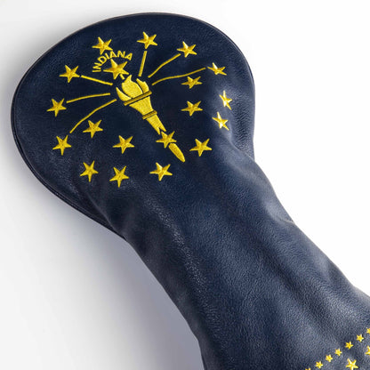 Indiana State Flag - Driver Cover - Pins and Aces