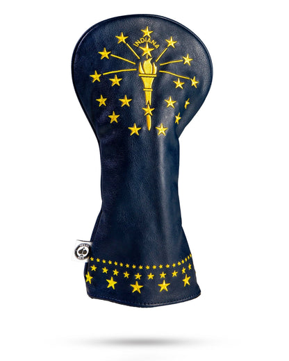 Indiana State Flag - Driver Cover - Pins and Aces