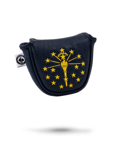 Indiana State Flag - Mallet Putter Cover - Pins and Aces