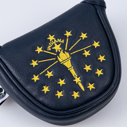 Indiana State Flag - Mallet Putter Cover - Pins and Aces