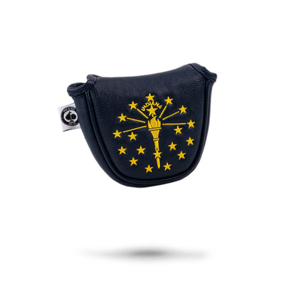 Indiana State Flag - Mallet Putter Cover - Pins and Aces