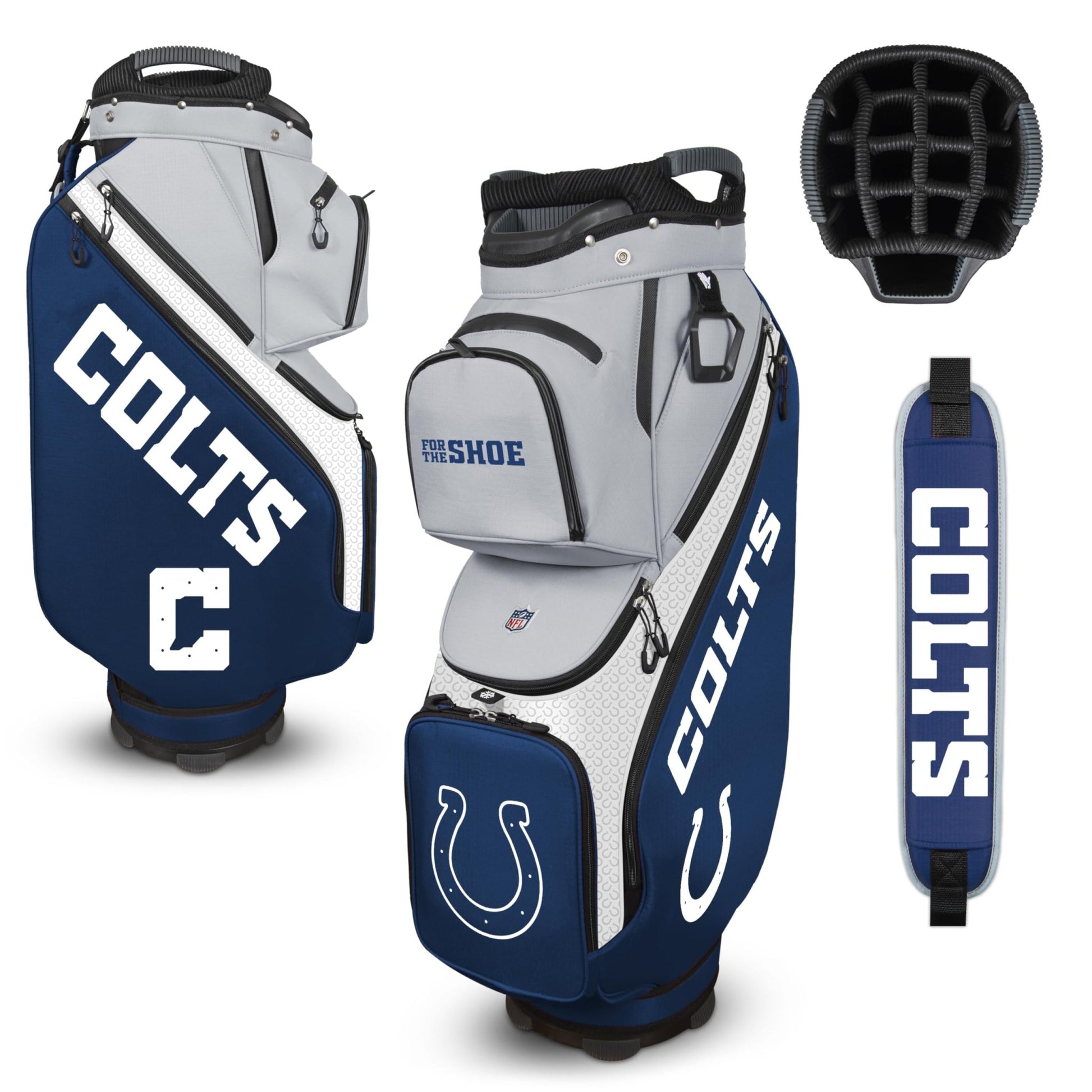 Indianapolis Colts Clubhouse Cooler Cart Bag |Team Effort - Team Effort
