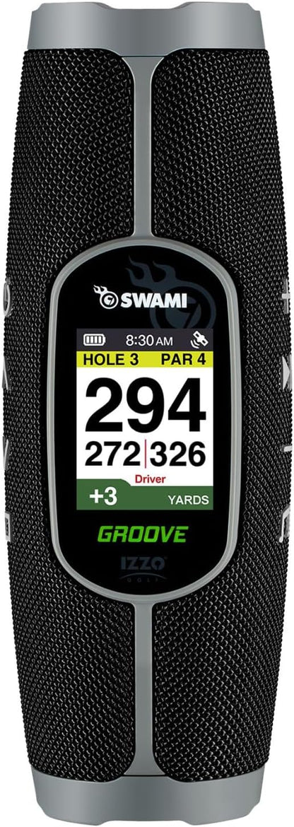 Izzo Golf Swami Groove Golf GPS Speaker, No App or Subscription Required - 