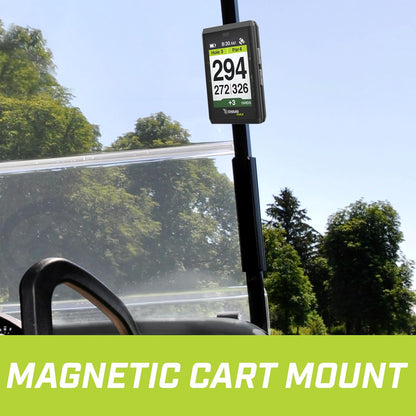 IZZO Golf Swami Max Handheld GPS Unit - Rangefinder Golf GPS with Oversized Large Color Screen - 