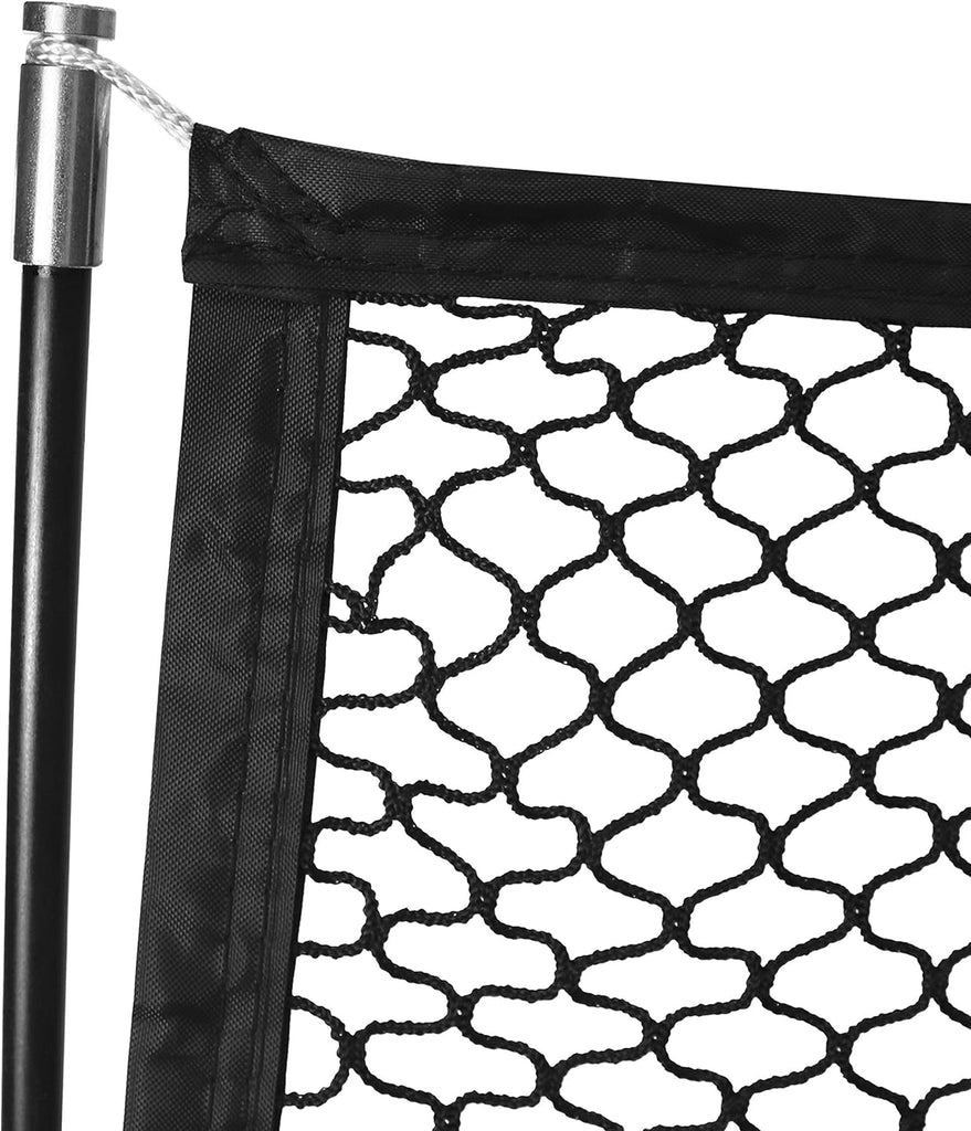 IZZO Golf The Beast Titan 12ft x 10ft Golf Hitting Net - Oversized Home Range Golf Hitting Net for Your Backyard,Black - 