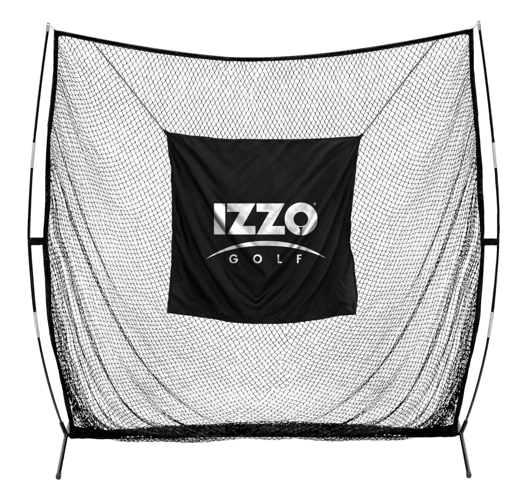 IZZO Golf Titan Golf Hitting Net - Practice Golf Hitting Net for Home or Backyard - Titan 7ft x 7ft - 