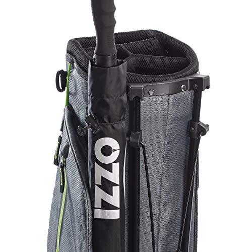 IZZO Golf Ultra - Lite Golf Stand Bag - Navy Blue/Light Blue - 