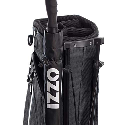 IZZO Golf Ultra - Lite Golf Stand Bag - Navy Blue/Light Blue - 