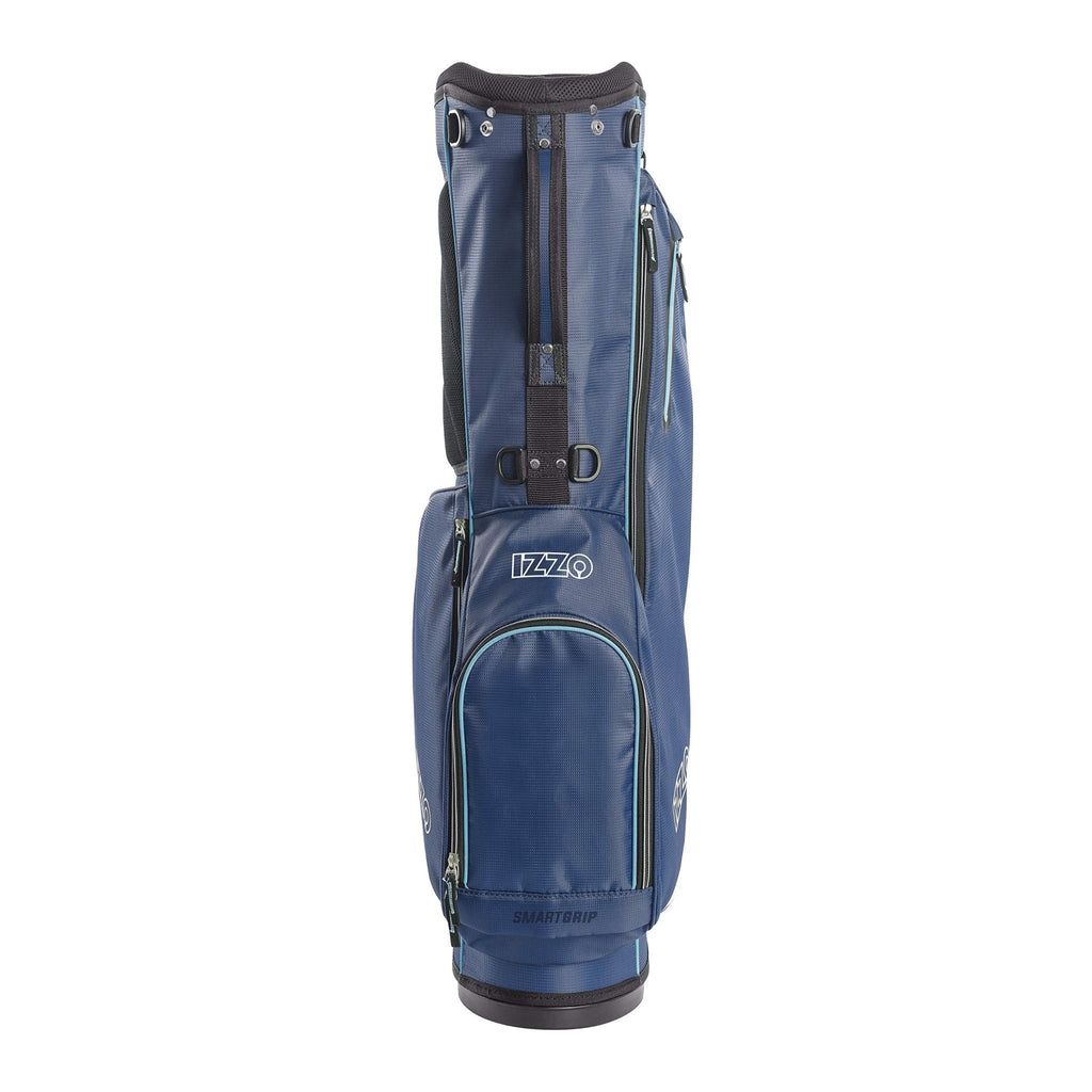 IZZO Golf Ultra - Lite Golf Stand Bag - Navy Blue/Light Blue - 