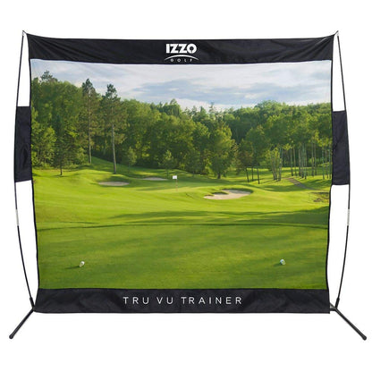 IZZO Tru Vu Trainer Hitting Net - Course Style - Classic - 