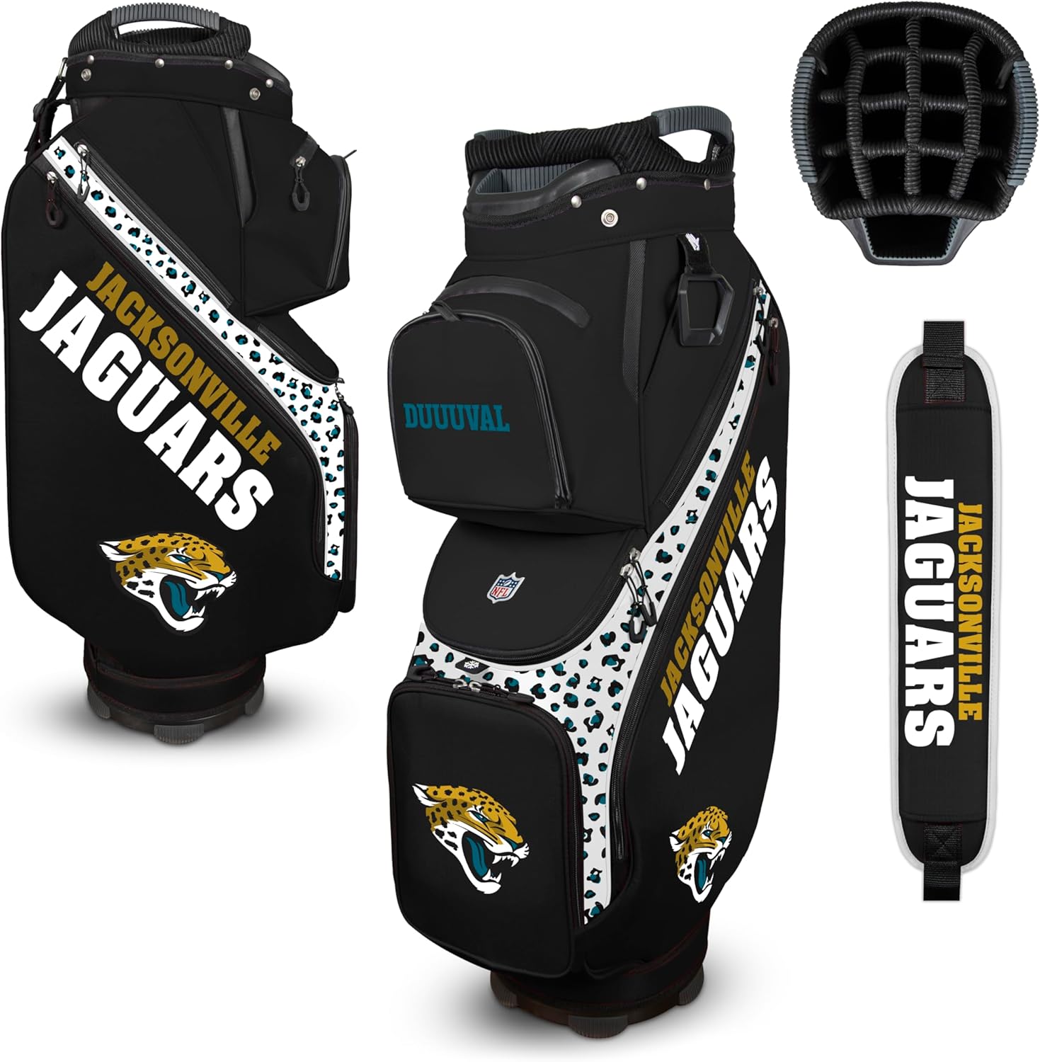 Jacksonville Jaguars Clubhouse Cooler Cart Bag |Team Effort - Team Effort