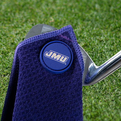 James Madison Magnetic Golf Towel | Team Golf - Team Golf USA