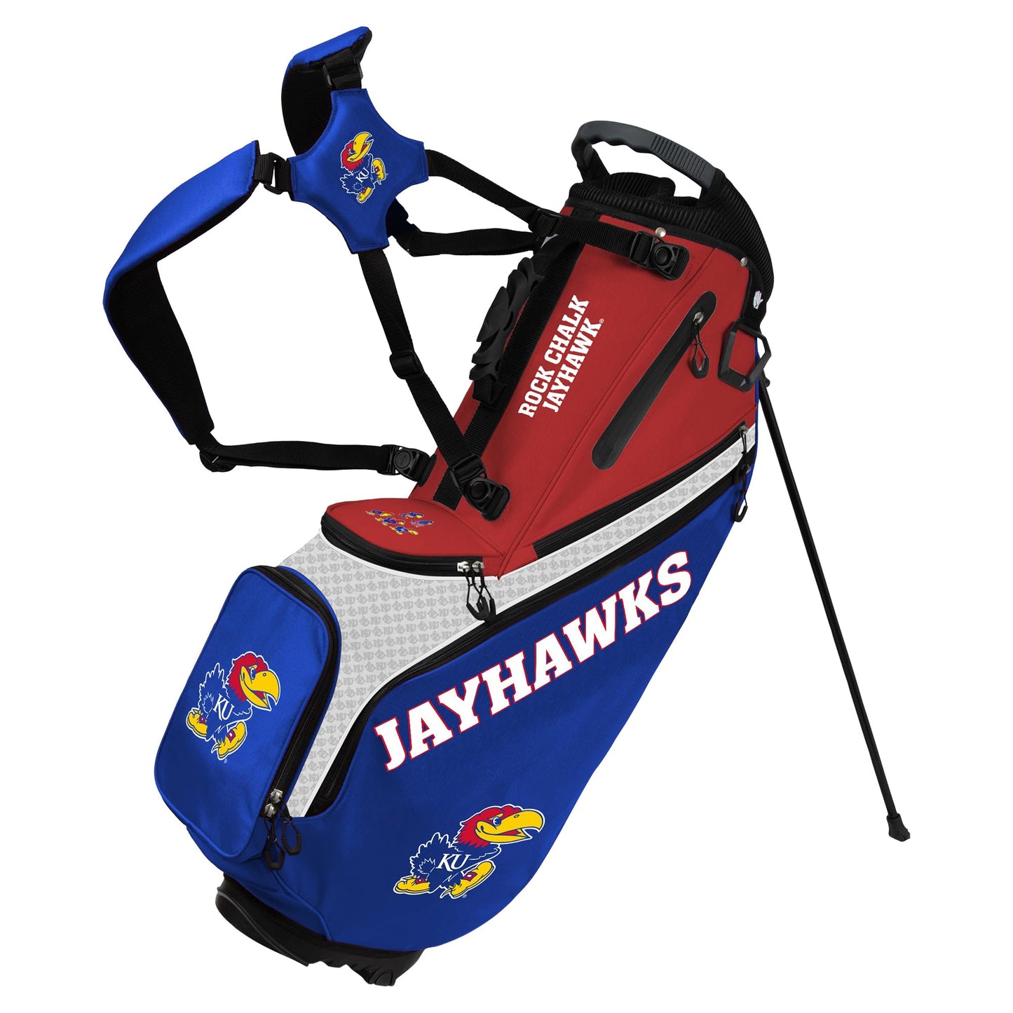 Kansas Back Nine Stand Bag NCAA |Team Effort - Team Effort