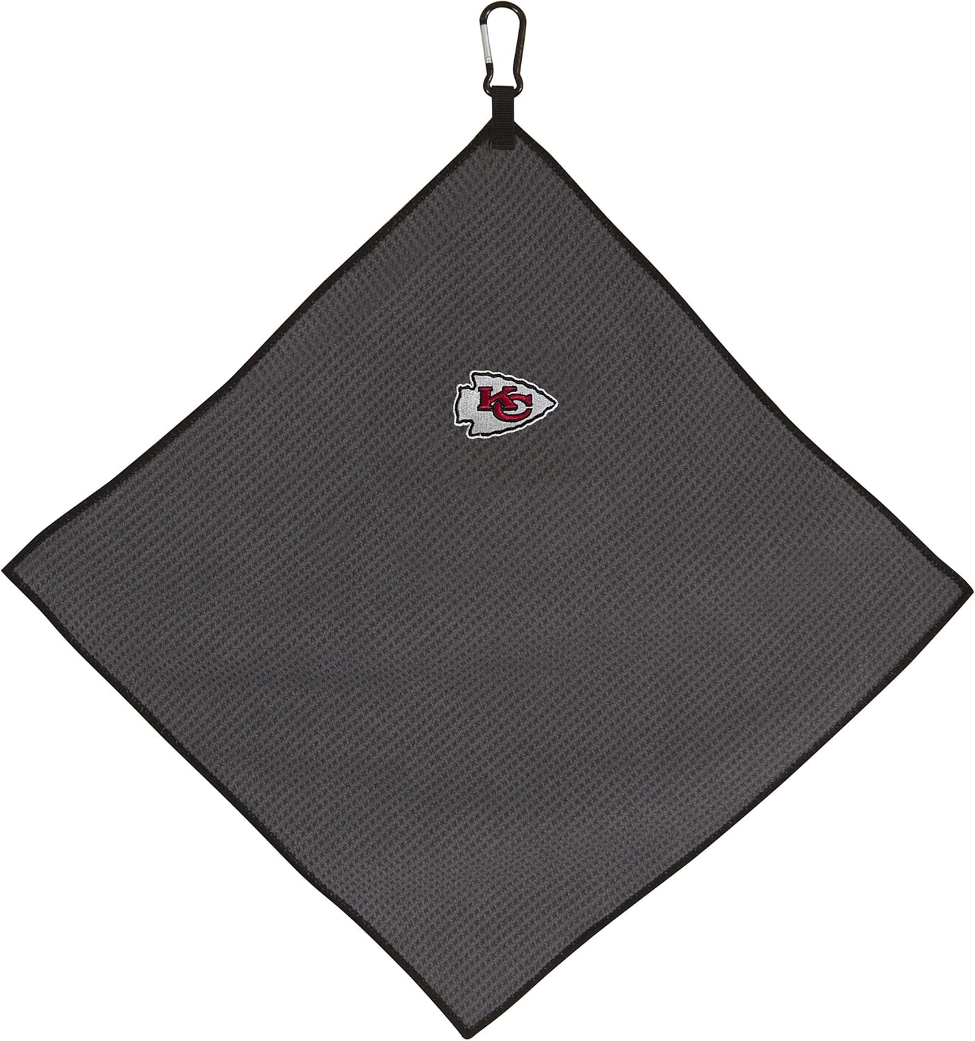 Kansas City Chiefs 15" x 15" Grey Microfiber Towel |Team Effort - Team Effort