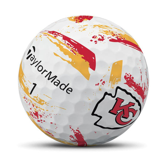 Kansas City Chiefs SpeedSoft Ink Golf Balls - TaylorMade Team