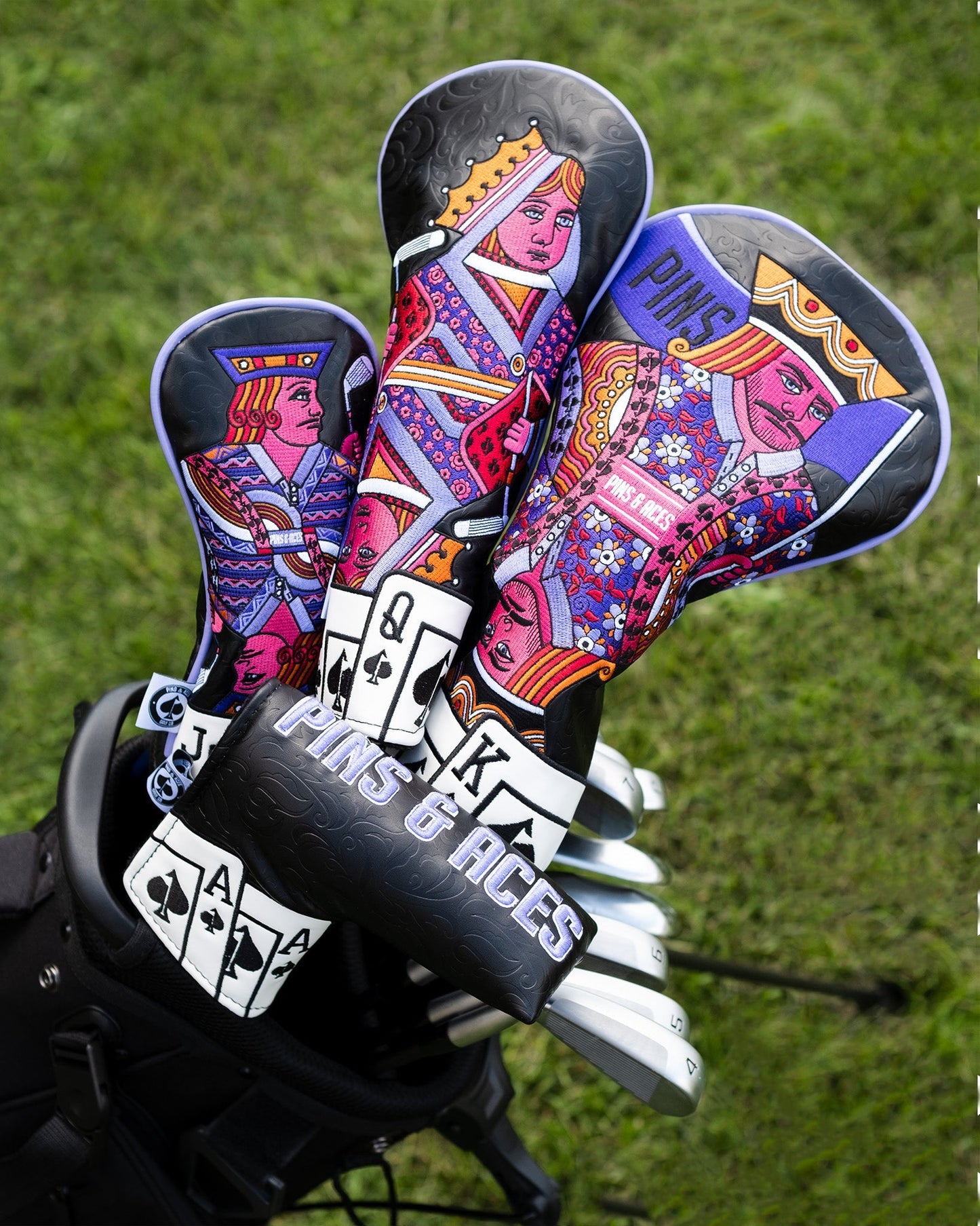 King of Spades - Driver Cover - Pins and Aces