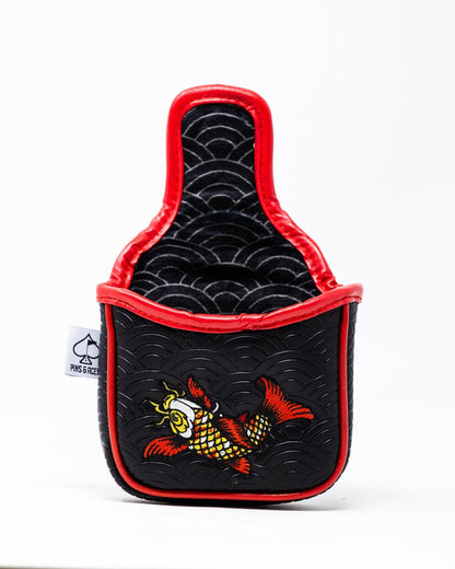 Koi Flow - Mallet Putter Cover - Pins and Aces