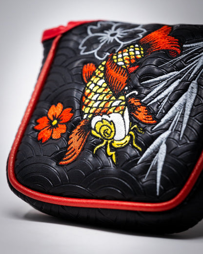 Koi Flow - Mallet Putter Cover - Pins and Aces