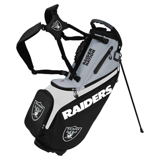Las Vegas Raiders Back Nine Stand Bag |Team Effort - Team Effort