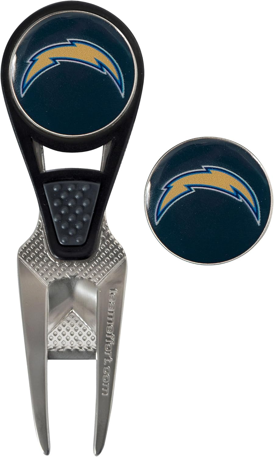 Los Angeles Chargers CVX Ball Mark Repair Tool & 2 Ball Markers |Team Effort - Team Effort