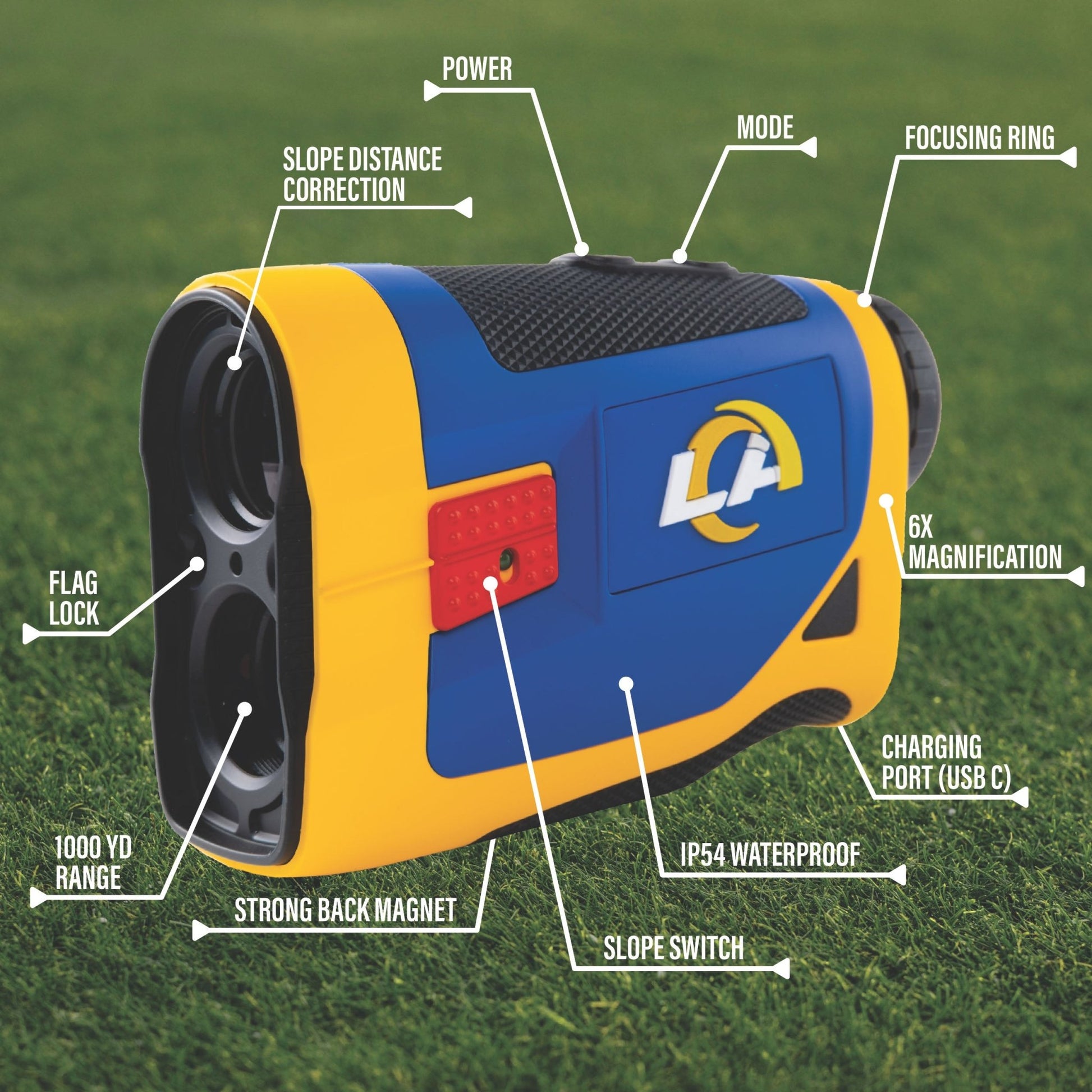 Los Angeles Rams Rangefinder | Team Golf - Team Golf USA