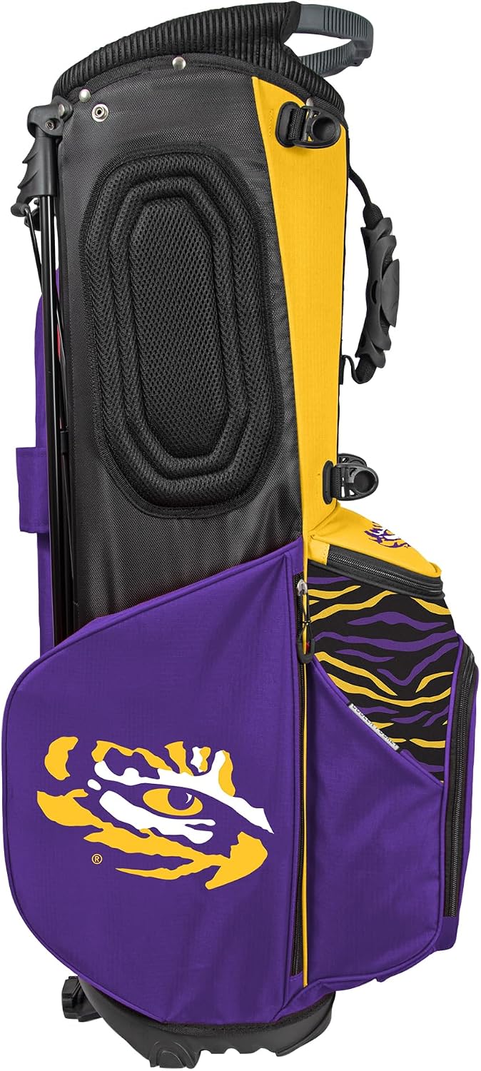 LSU Back Nine Stand Bag NCAA |Team Effort - Team Effort