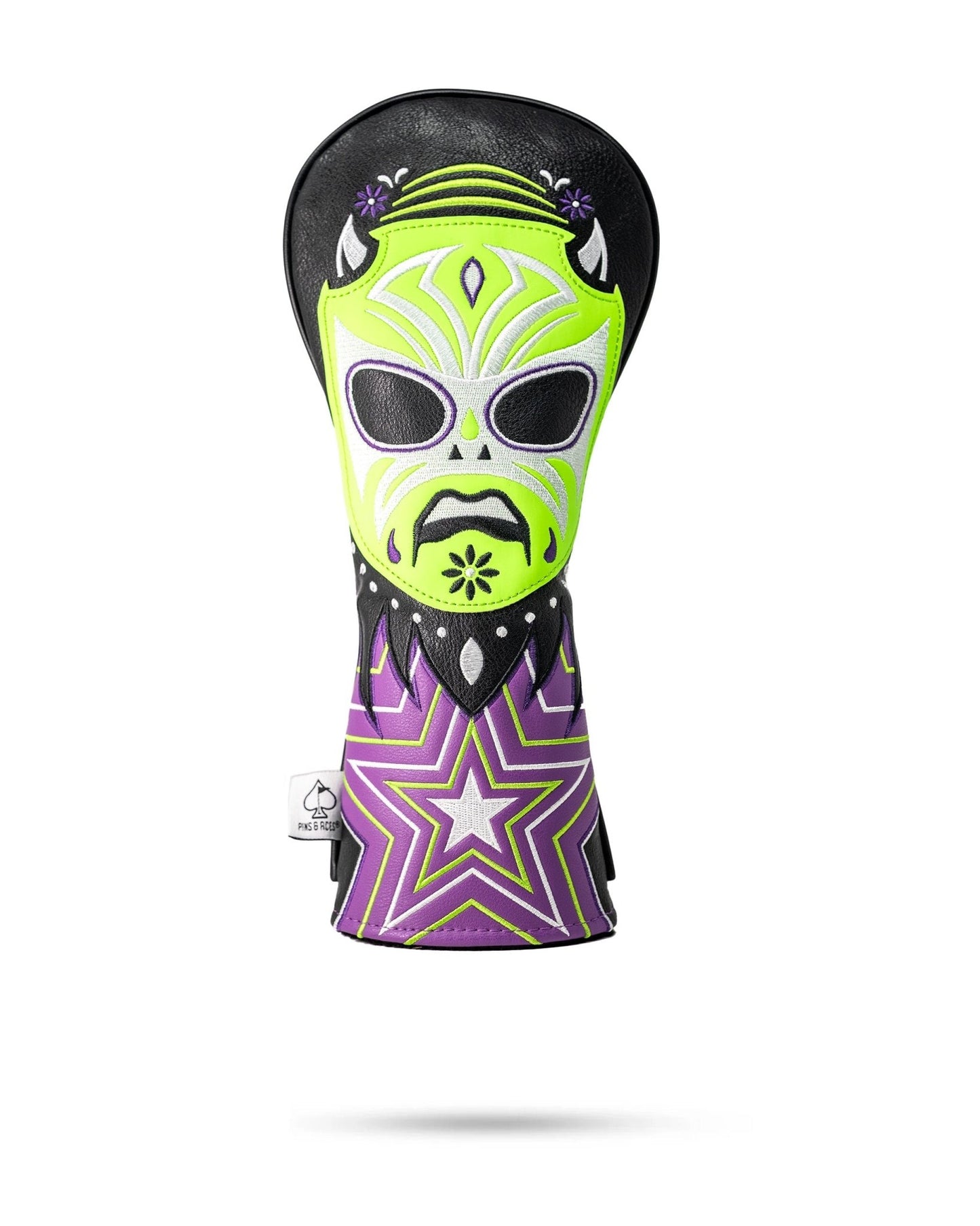 Lucha Libre Mask - Fairway Cover - Pins and Aces