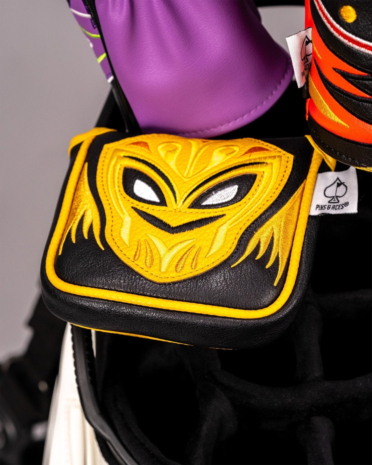 Lucha Libre Mask - Mallet Putter Cover - Pins and Aces