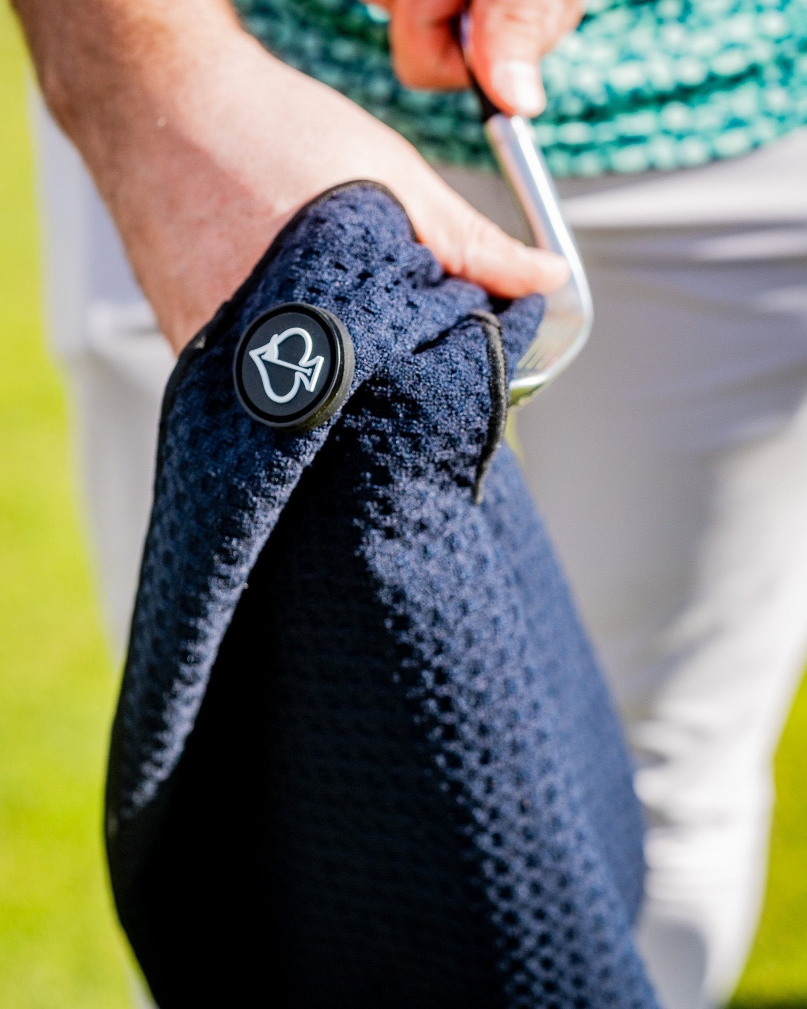 Magnetic Towel - Black - Pins and Aces