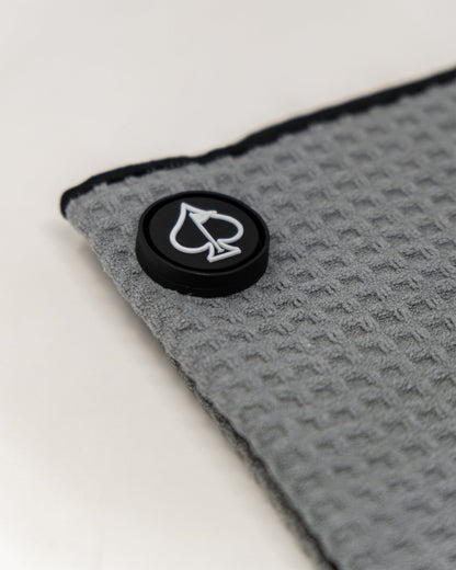 Magnetic Towel - Gray - Pins and Aces