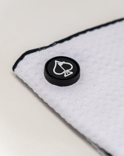 Magnetic Towel - White - Pins and Aces