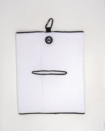 Magnetic Towel - White - Pins and Aces