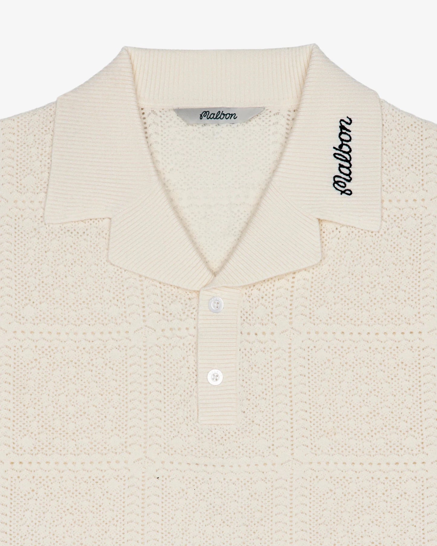 Malbon Resort Crochet Polo - Malbon