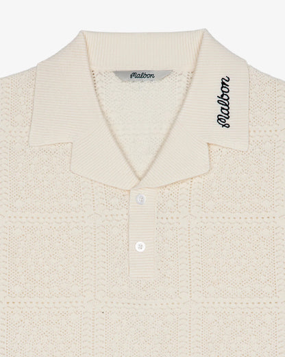 Malbon Resort Crochet Polo - Malbon