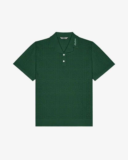 Malbon Resort Crochet Polo - Malbon