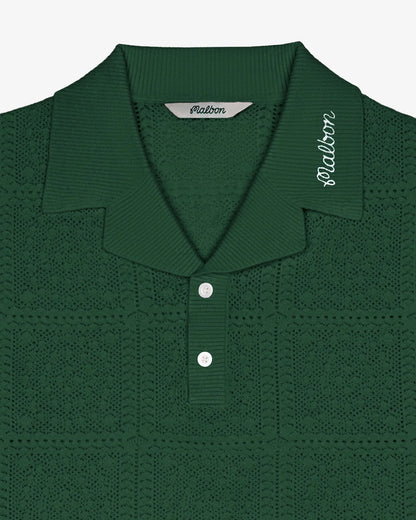 Malbon Resort Crochet Polo - Malbon
