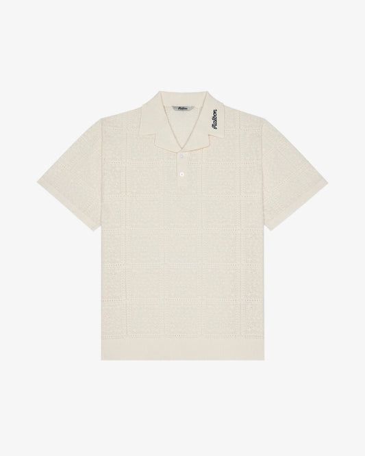 Malbon Resort Crochet Polo - Malbon