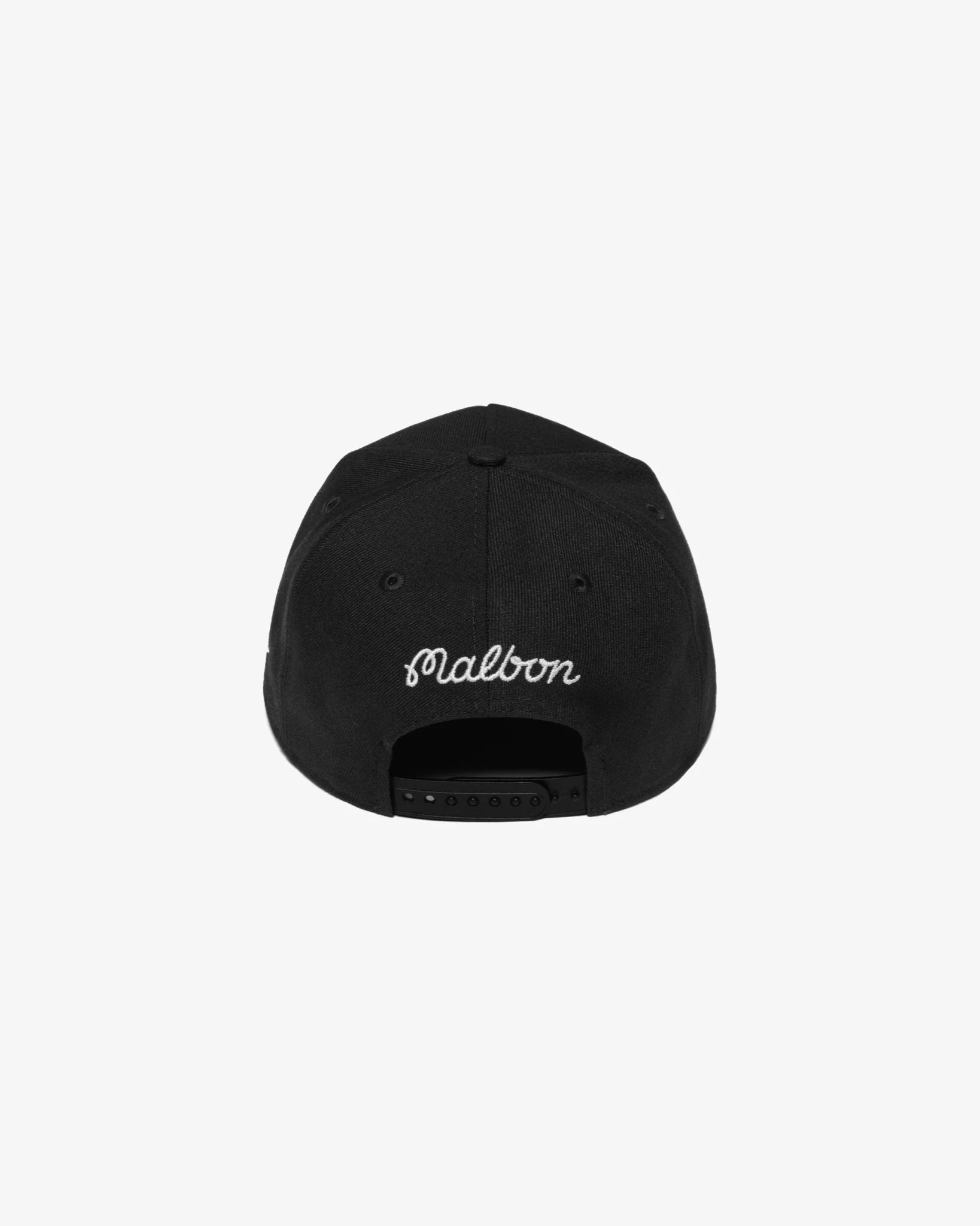 Malbon X NEW ERA 9FORTY A-FRAME M SCRIPT - Black Square Golf