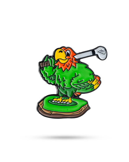 Margaritaville - Golfing Parrot Ball Marker - Pins and Aces