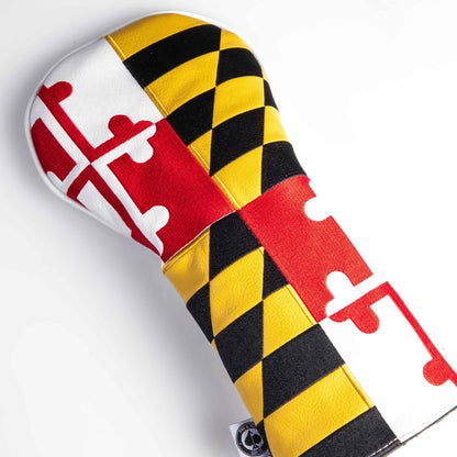 Maryland State Flag - Driver Cover - Pins and Aces
