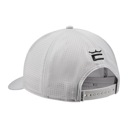 Men's Cobra 3D Tour Cap - One Size - Puma Black - gray - white