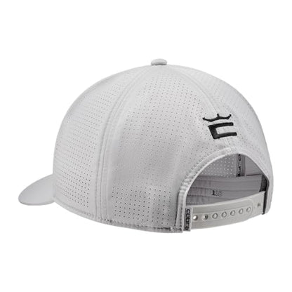 Men's Cobra 3D Tour Cap - One Size - Puma Black - gray - white