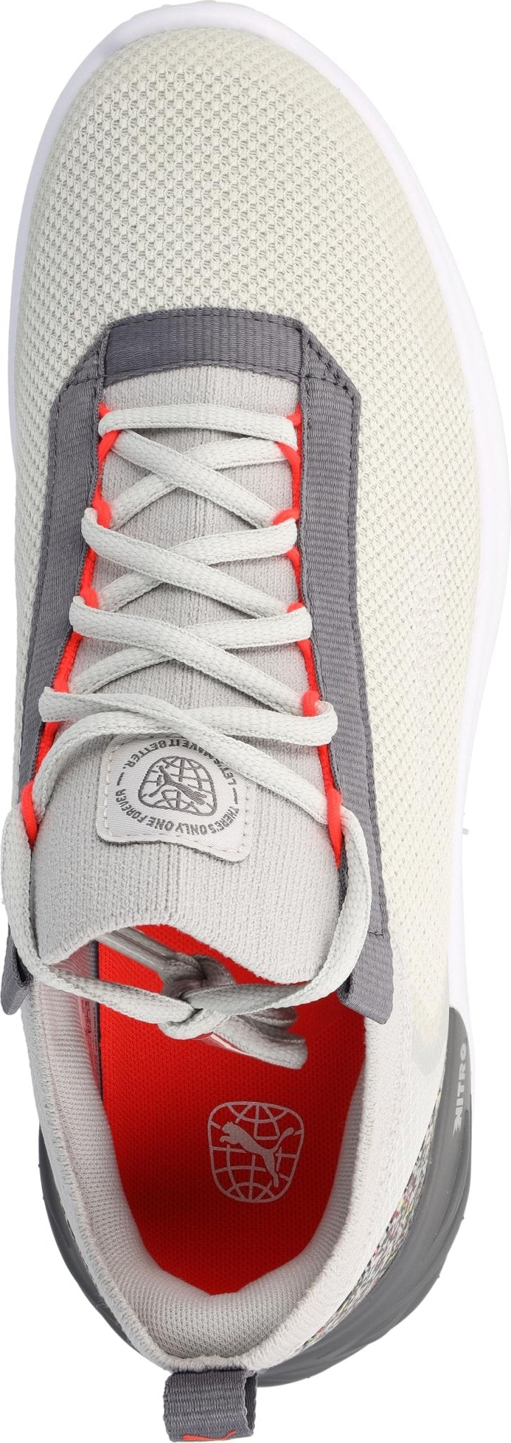 Men's Phantomcat Nitro Golf Shoes - 9.5 - Glacial Gray - slate Sky - red Blast