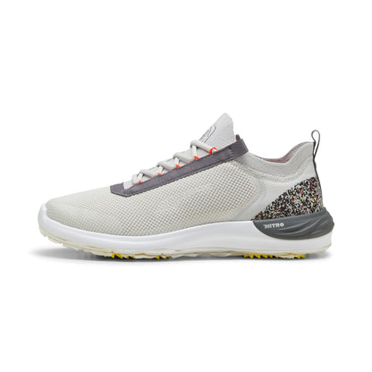 Men's Phantomcat Nitro Golf Shoes - 9.5 - Puma White - regal Blue