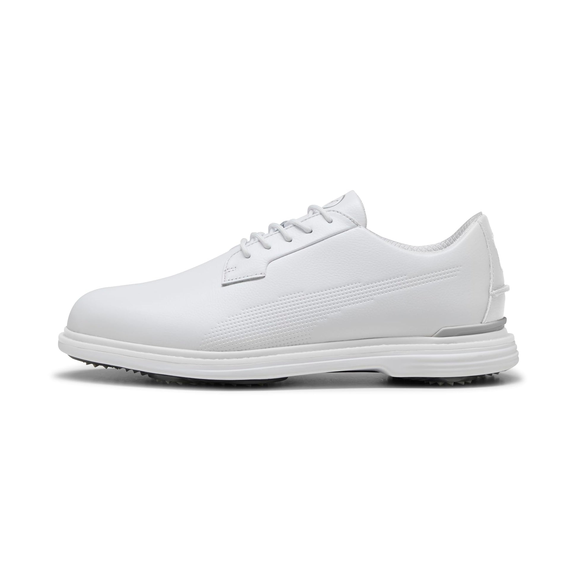 Men's Royale Golf Shoes - 7 - Puma White/Slate Sky/Ash Gray
